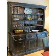 A hutch is a set of shelves or cabinets that is placed on top of a lower unit with a counter, usually comprised of either a sideboard or buffet. Kitchen Buffet And Hutches You Ll Love In 2021 Visualhunt