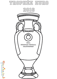 On sait maintenant qui composera la musique officielle de l'euro 2016. Coloriage De La Coupe De L Euro 2016