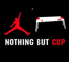 Nothing But Cup Jordan Michael Jordan Beer Pong Drinking Beer Pong Graphic Tees Drinking