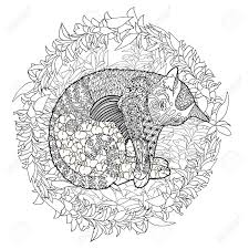 You can use our amazing online tool to color and edit the following simple adult coloring pages. High Detail Illustration Style Adult Coloring Page For Antistress Royalty Free Cliparts Vectors And Stock Illustration Image 60337757