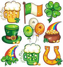 It is interesting to know how these symbols got connected with the saint patrick's day. St Patrick S Day Icon Set St Patricks Day Clipart St Patrick Day Activities Saint Patricks Day Art