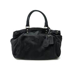 Sac cuir vanessa bruno : Sac A Main Vanessa Bruno Lune En Cuir Nubuck Noir