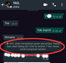 Kedua, dihapus untuk anda serta untuk penerima. Honeynet Fitur Pesan Sementara Di Whatsapp Sudah Tersedia Untuk Indonesia Begini Cara Pakainya Cyberthreat Id