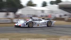 La porsche 911 gt1 est tout simplement une voiture de course pour la route : Porsche 911 Gt1 98 Screams And Whistles At Goodwood Flatsixes