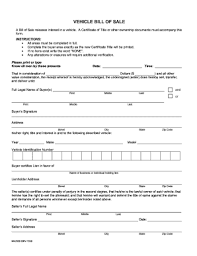 bill sale vehicle fill out and sign printable pdf template signnow