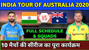 Ind vs aus 3rd odi live cricket match will be played on 19 january 2020 at m.chinnaswamy stadium, bengaluru. India Vs Australia 2020 Full Schedule Squads Of Odi T20 Test Series India Tour Of Aus 2020 Youtube
