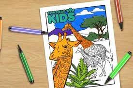 Activities San Diego Zoo Kids Zoo Activities Giraffe Family Activities
