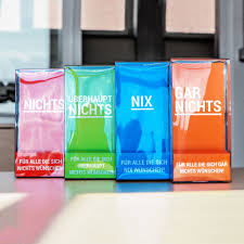 Das Nix Geschenk 4er Set Origineller Scherzartikel