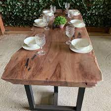 Free delivery to west malaysia (above rm300). Wood Slab Dining Table 100 Product Malaysia Shopee Malaysia