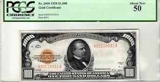There are two different varieties for this bill. Gold Certificates Search Prices 1 99 39 999 00 Mavin