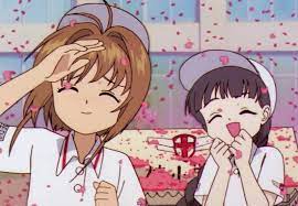 Add A Caption Shared By On We Heart It Anime Sakura Card Cardcaptor Sakura