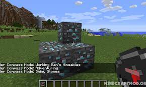 Just an xray mod that can highlight the ores in with respective to their colors. Finder Compass Mod 1 17 1 1 16 5 1 12 2 Find Diamonds Minecraft Mods