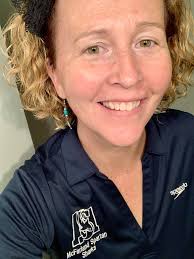 Coach Sara coached her last practice yesterday.😢 Thank you for everything  you've done for our swimmers and our team over the last 10 years. We will  miss you! Our Minis and Kickers