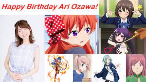 Happy Birthday Ari Ozawa! : rseiyuu