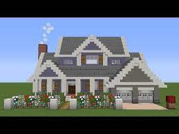 American suburban home, suburban house, modern suburban house, modern house, unfurnished: Cozy Suburban House Cararose Build Contest Minecraft Map
