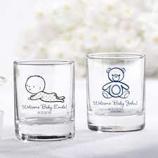 Personalized Shot Glass Votive Holder Baby Shower Favors Personalized Shot Glass Popular Baby Shower Favors