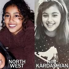 North Looks So Much Like Kim In This Picture