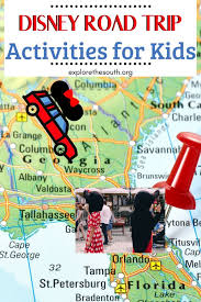 Road Trip Activities For Kids Going To Disney Explore The South In 2020 Road Trip Activities Travel Activities Road Trip