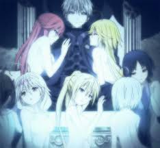 Trinity Seven Arata Kasuga Astral Trinity Harem Con Las Trinity Seven Trinity Seven Trinity Seven Anime Trinity Seven Lilith