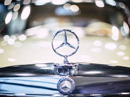 Mercedes Benz Oldtimer Vintage Cars Red Sports Car Car Emblem