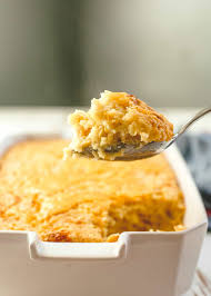 This cheesy chicken casserole from paula deen is a perfect weeknight dinner for the whole family because it's super easy to make and its creamy cheesiness is what the whole family craves, so whip it up tonight! Creamy Corn Casserole Inquiring Chef