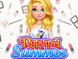 rapunzel summer makeup game play
