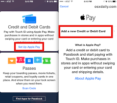 Can i add my card to multiple apple pay wallets? Set Up Apple Pay On Iphone Osxdaily