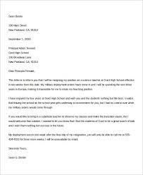 Teacher Resignation Letter Teacher Resignation Letter Letter To Teacher Resignation Letter