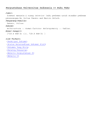 Dimensi manusia dan ruang interior: Http Www Lontar Ui Ac Id File File Pdf Metadata 20234584 Pdf