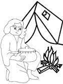 Biblical brothers, jacob and esau, the model types of jew and . Jacob And Esau Coloring Pages