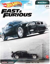 And that is why hot wheels taking the car culture premium approach to their fast & furious line is so exciting. Hot Wheels Bmw M3 E36 Fast And Furious Euro Fast 4 5 Cars 1 64