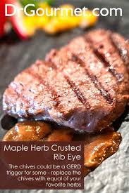 Herb crusted rib eye steak recipe. Pin On Healthy Gerd Recipes From Dr Gourmet