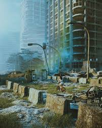 From Here To Nowhere The Superb 3d Sci Fi Post Apocalypse And Cyberpunk Concept Art By Polygonatic Apocalypse Landscape Apocalypse Aesthetic Post Apocalyptic City