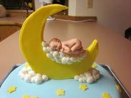 Jaxon S Cake By Ginafalopez On Cakecentral Com I Would Love To Do This But I Don T Think I Am Talented Enough To Baby Cake Topper Baby Shower Cakes Baby Cake