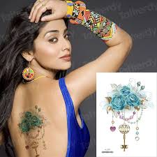 There's just something so mystical about the art of the henna tattoo. Temporary Back Tattoos Waterproof Purple Flower Tattoos For Girls Tattoo Arabic Lace Tattoo Body Stickers Jewel Fashion Makeup Temporary Tattoos Aliexpress