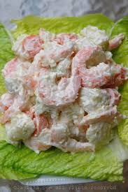 Salade De Pommes De Terre Aux Crevettes Recettes De Cuisine Salade Pomme De Terre Salade De Patate