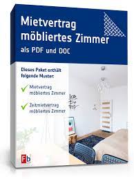 In dem fall, dass es mehr als einen mieter der wohnung gibt, müssen alle erklärungen gemeinsam. Mietvertrag Mobliertes Zimmer Muster Zum Download