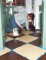 Ideas For Painting Wood Floors Old House Web Painted Wood Floors Diy Wood Floors Painted Hardwood Floors