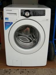 The vrt technology of the samsung uses ball bearings to balance to front loading machine during the spin cycle and it works very well. Samsung Washer Temperature Sensor Problem