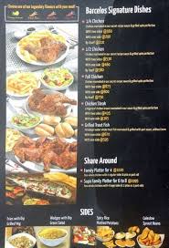 It is famous for white and sandy beaches, ornamental fish and the highest waterfall in brazil. Barcelos Menu Menu For Barcelos Commons At Dlf Avenue Saket Delhi Ncr