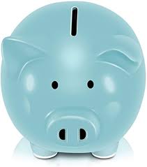 All of my piggy banks have stoppers on the bottom to remove the. Koicaxy Piggy Bank Child To Cherish Ceramic Pig Piggy Banks Money Bank Coin Bank For Boys Kids Girls Blue Amazon Ca Home