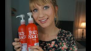 Admitting is the first step! Bed Head Resurrection Shampoo And Conditioner Review Youtube