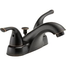 Maybe you would like to learn more about one of these? Delta Ashlar Oil Rubbed Bronze 2 Handle 4 In Centerset Watersense Bathroom Sink Faucet With Drain Lowes Com Sink Faucets Bathroom Sink Faucets Bathroom Sink