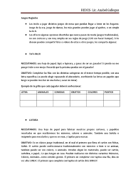 El juego reglado produce el aprendizaje de múltiples. Juegos Reglados