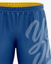 Download Men S Soccer Shorts Mockup Front View In Apparel Mockups On Yellow Images Object Mockups