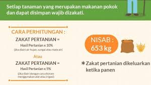 Cara Menghitung Zakat Pertanian Lazismu Kudus