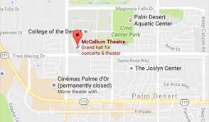 Mccallum Theatre Palm Desert California Www