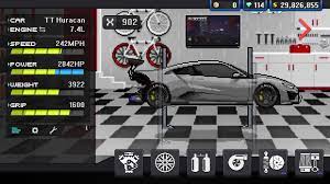 This game is a celebration of cars in your pocket! Pixel Car Racer Supercar Mod Apk