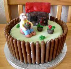 How to make a garden shed cake. Garden Shed Cake Mostly Cake