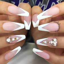 13 coffin nail art ideas i'm dying over. True Embellishments For Your Coffin Nails